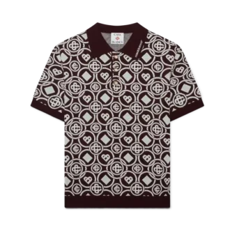 Bawełniana koszulka polo z monogramem