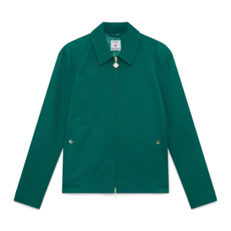 Bawełniana kurtka z monogramem w jacquard