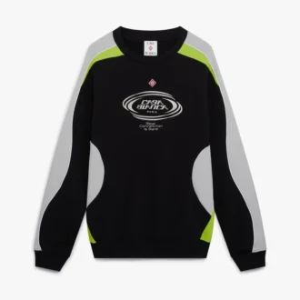 Bluza z długim rękawem w stylu colourblock