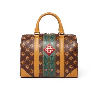 Brązowa torba weekendowa Mini Monogram