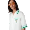 Jedwabne szorty z krótkim rękawem Metaphysical Tennis Icon