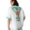 Jedwabne szorty z krótkim rękawem Metaphysical Tennis Icon