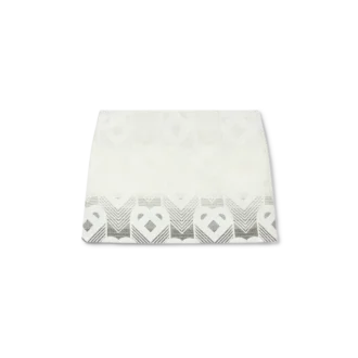 Mini spódniczka frotte z monogramem serca w stylu gradientowym