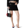 Mini spódniczka o luźnym splocie Mini spódniczka o luźnym splocie