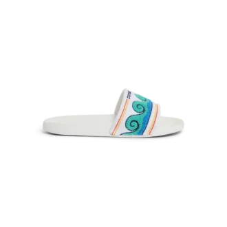 Damskie klapki frotte Greco Wave