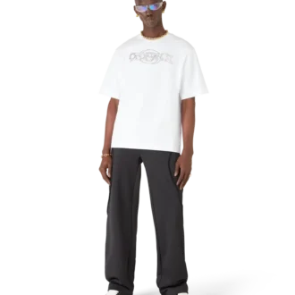 Oversize’owe spodnie dresowe z wstawkami Oversize’owe spodnie dresowe z wstawkami