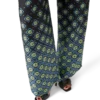 Spodnie z jedwabiu z monogramem w stylu degradé Spodnie z jedwabiu z monogramem w stylu degradé